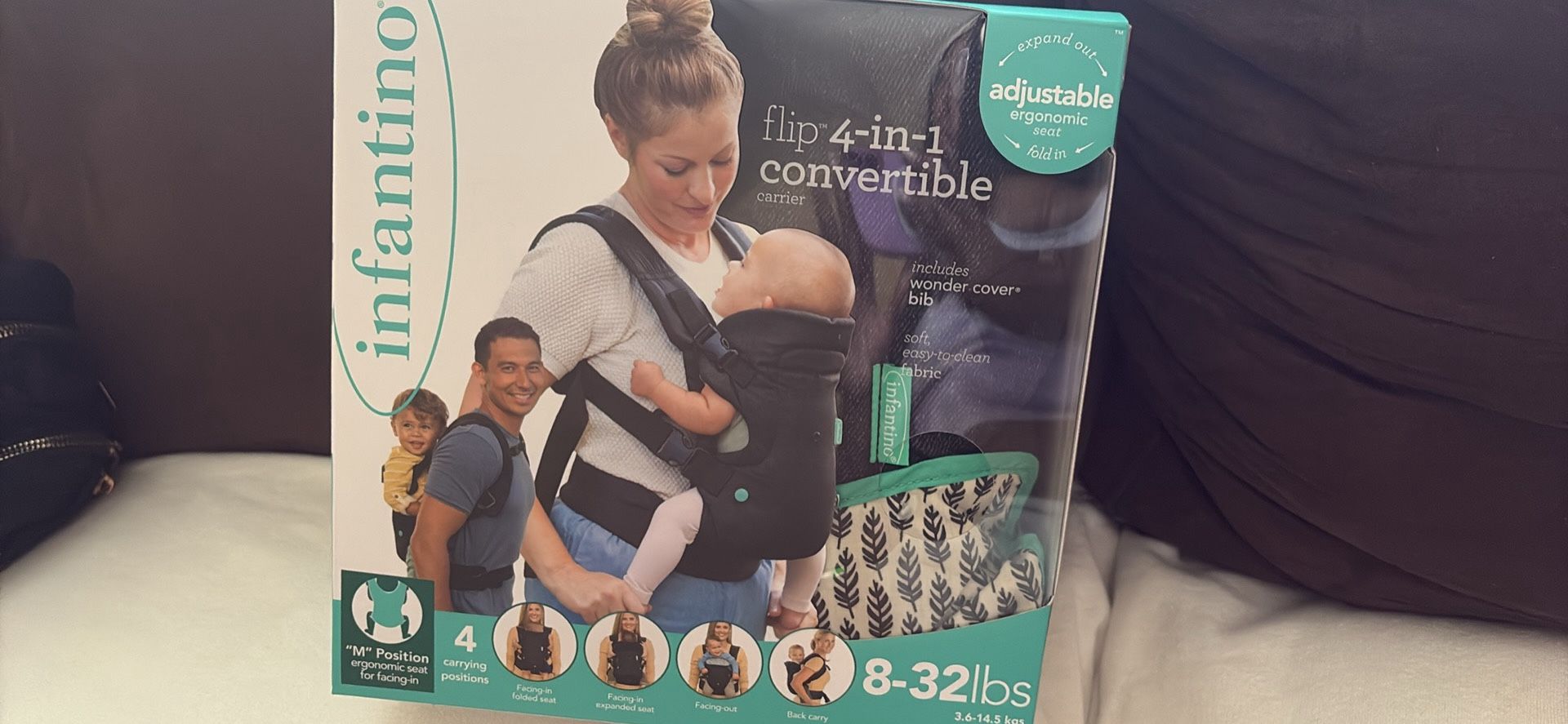 4-in-1 Baby Carrier For Sale!
