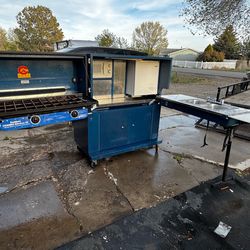 Cook Industries outdoor combo tailgate kitchen