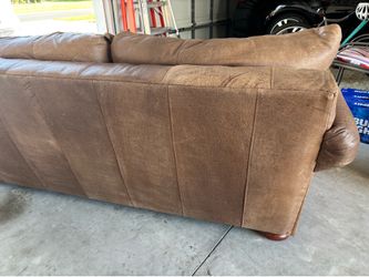 Leather couch