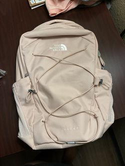 Off White Pink Northface Backpack