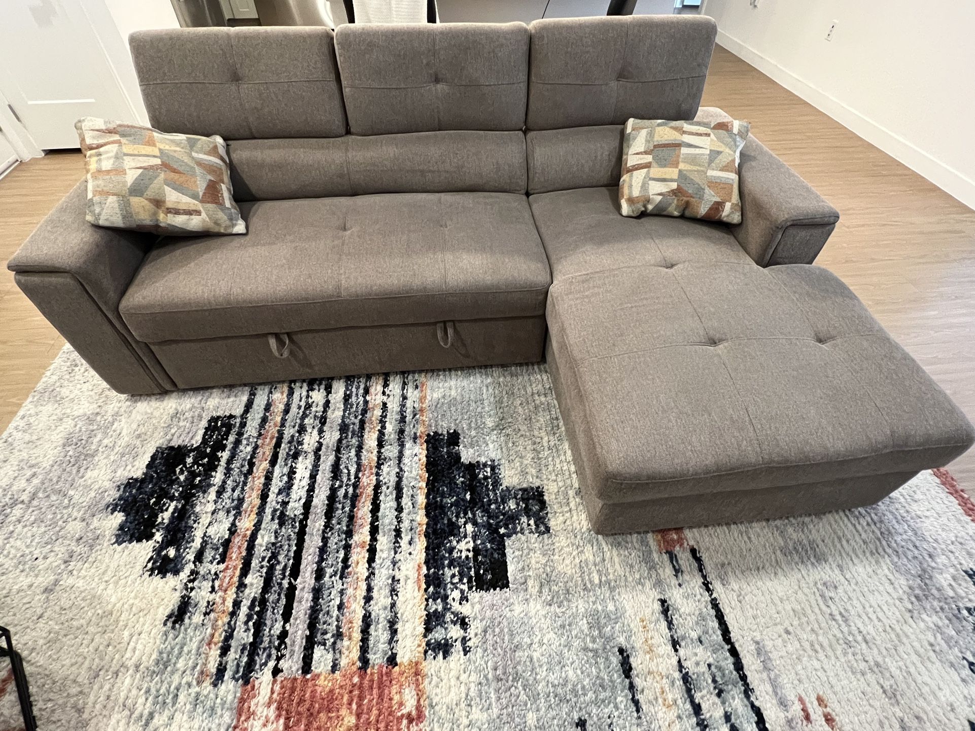 2 Piece Coleford Sleeper Sectional