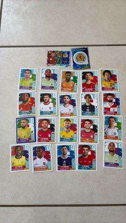 World Cup soccer stickers for album