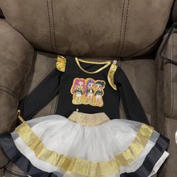 K Pop Demon Hunter Outfit   SIZE 2T
