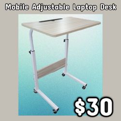 NEW Mobile Adjustable Laptop Desk: njft 