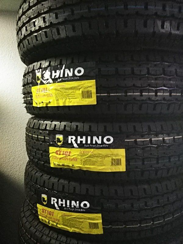 4 new trailer tires 205/75/14