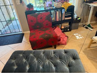Chair & ottoman