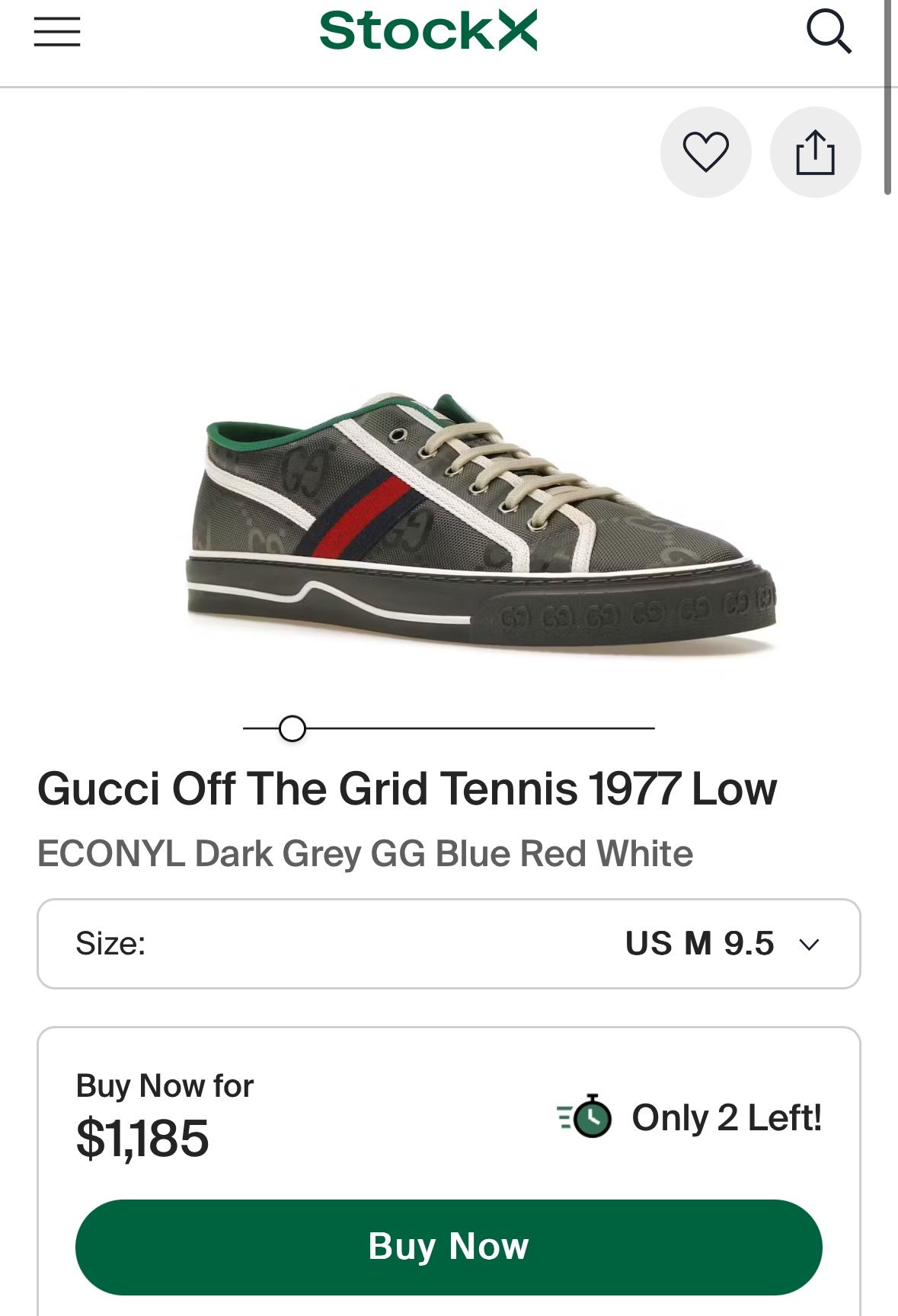 Brand New!Gucci Tennis