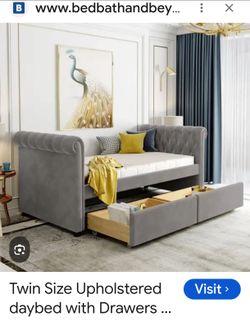 TWIN DAYBED WITH MATTRESS DAY BED