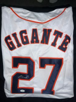 Jose Altuve “gigante” autographed jersey