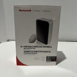 Honeywell RDWL313A 3 Series Wireless Portable Doorbell and Push Button New White