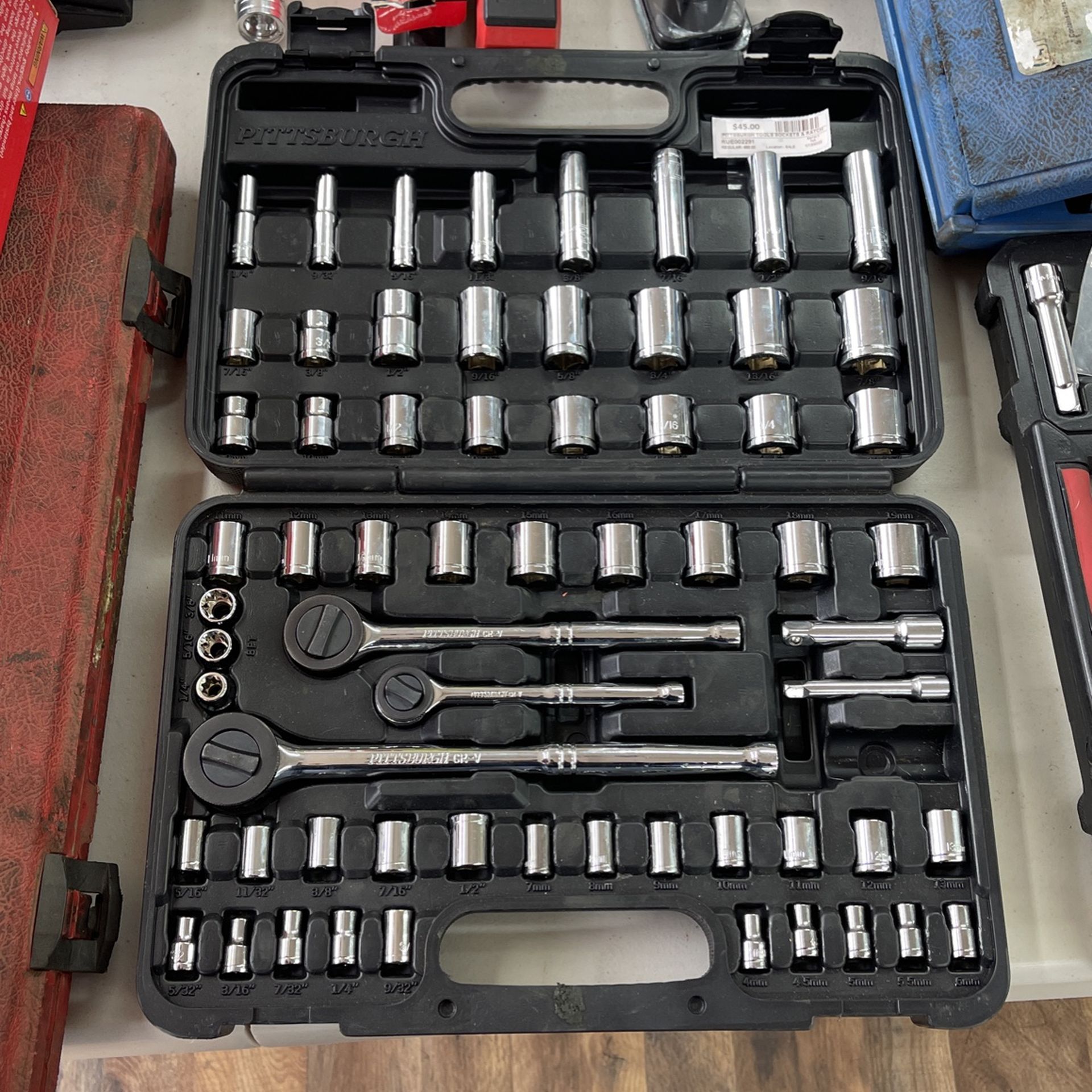 Pittsburgh Socket An Wrench Set