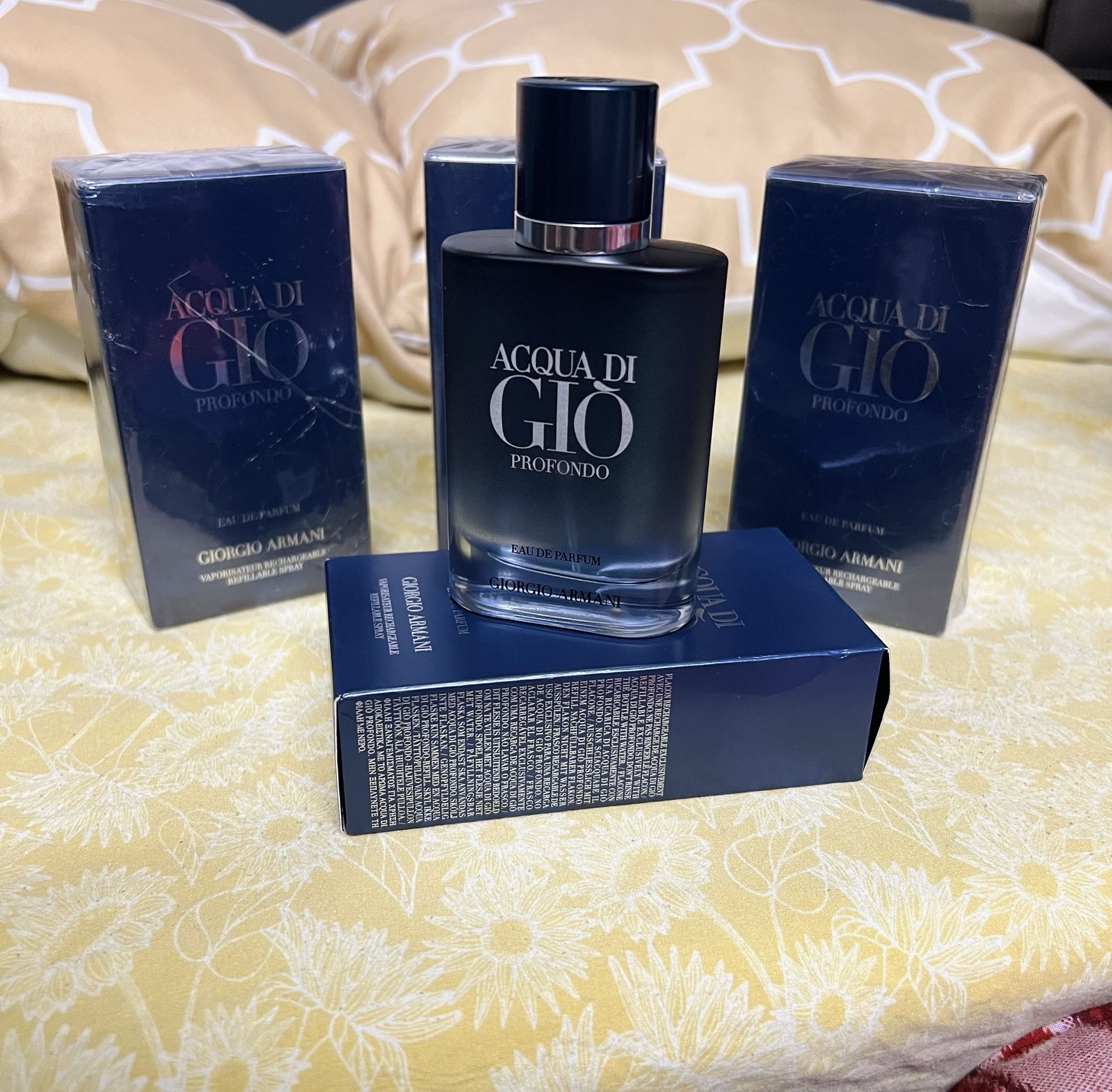 ACQUA DI GIÒ PROFONDO EAU DE PARFUM. 1.7.OZ.