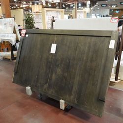 King Panel Bed — Modus (Charcoal)