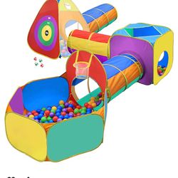 Hide N Side Ball Pit And Tunnels