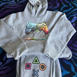 Customs made Kids Sweat Suits. 