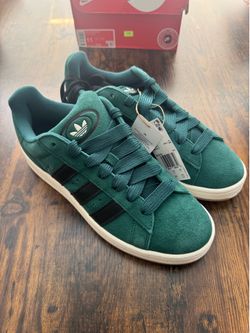 Adidas Campus Style Green Black Sneakers Size 10