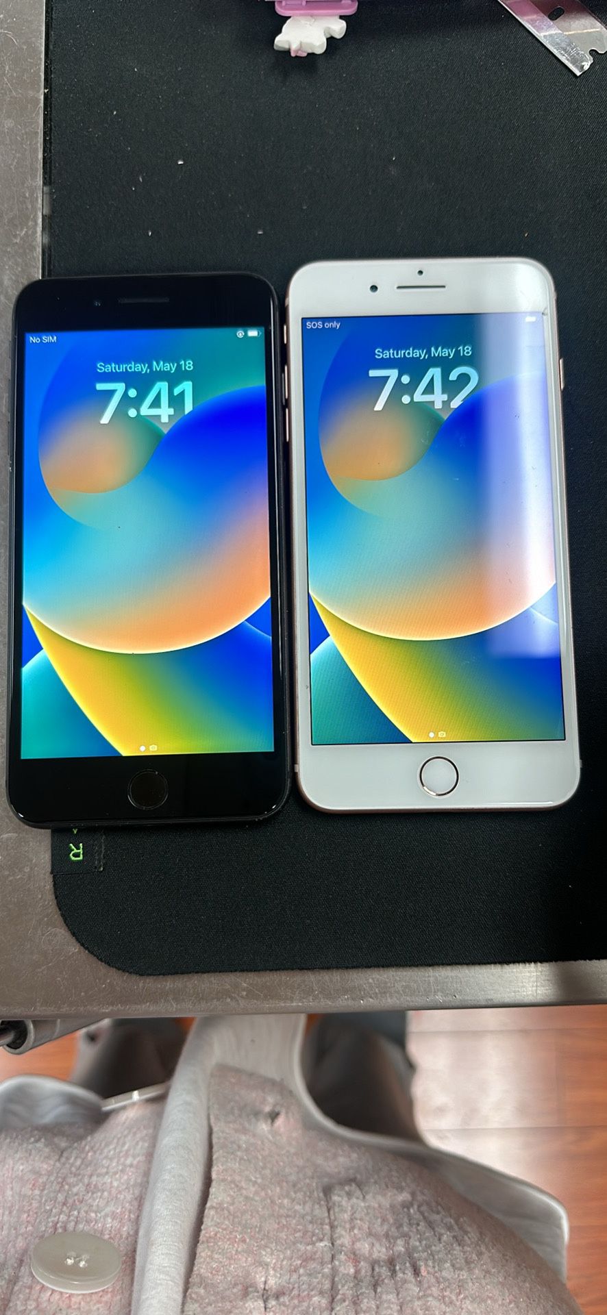 iPhone 8 Plus 64GB unlocked.2 in a bundle for sale at a low price.