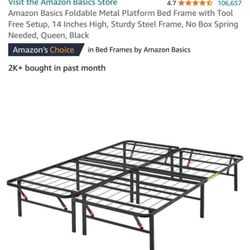 Foldable Twin Metal Bed