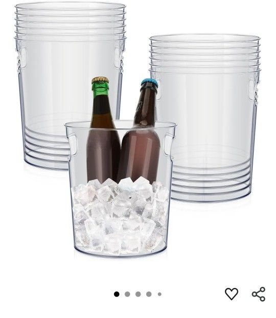 12 Pieces Ice Buckets