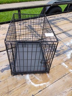 Small kennel for a Chihuahua or a cat