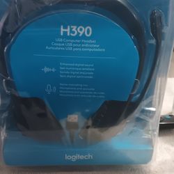 H390 USB Computer Enganced Sound Headset 4 Sets 