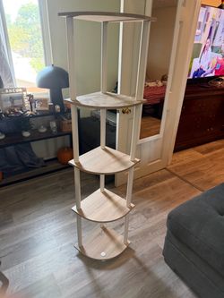 5-Tier Corner Shelf Unit