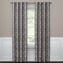 Curtain Panel Modern Stroke