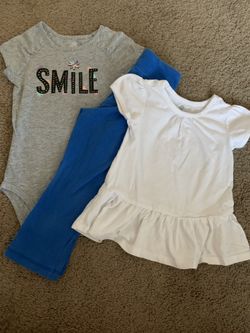 24month set shirt onesie and pants