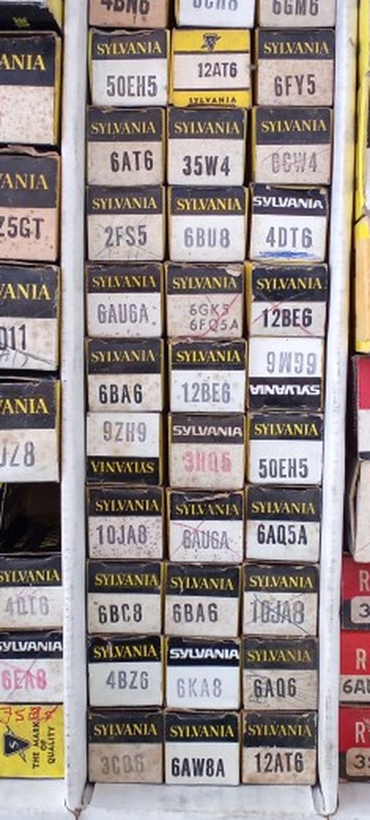 VINTAGE RADIO AND TV TUBES