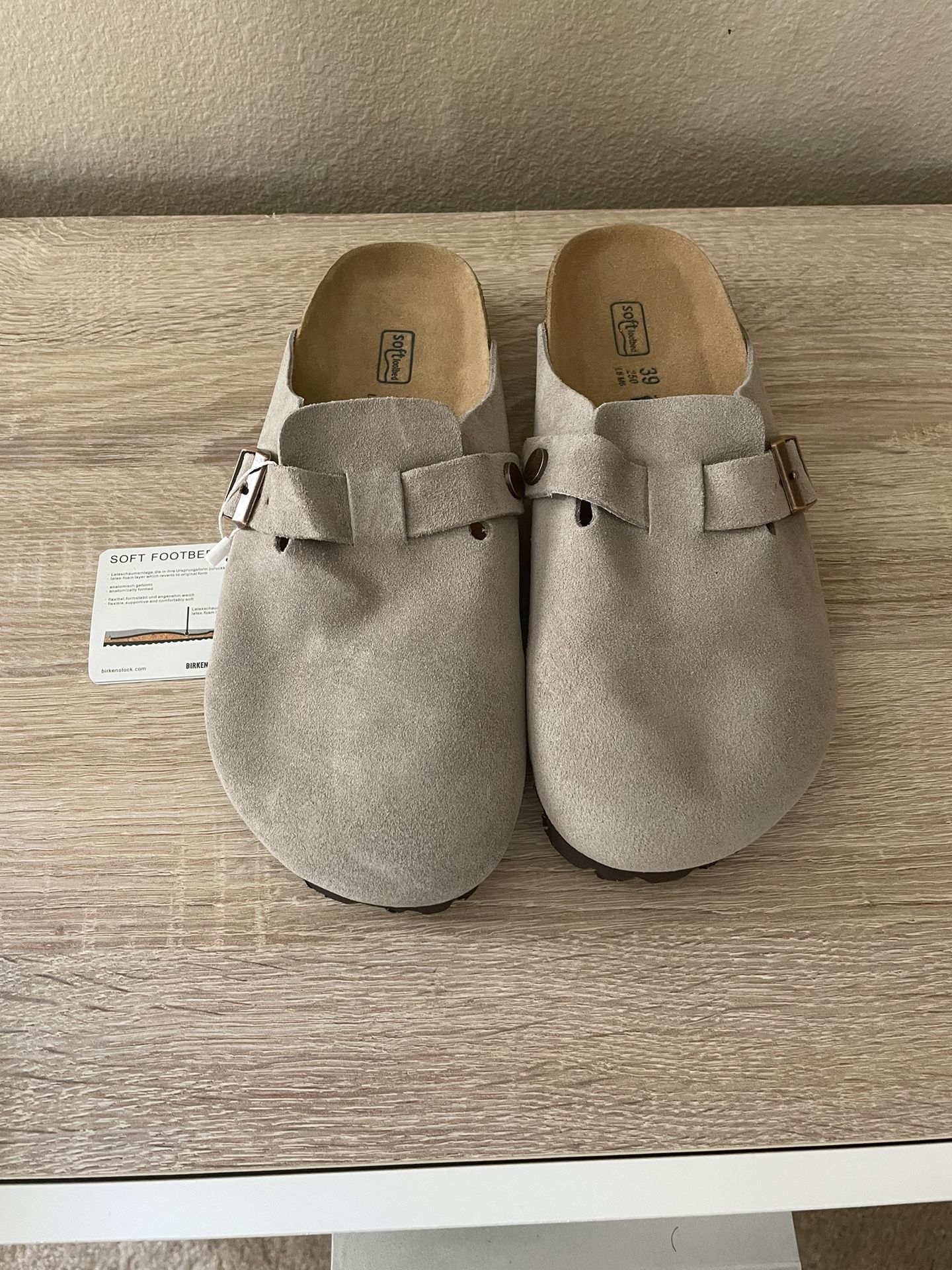 Birkenstock Clogs Taupe