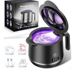 Ultrasonic dental retainer cleaning machine: