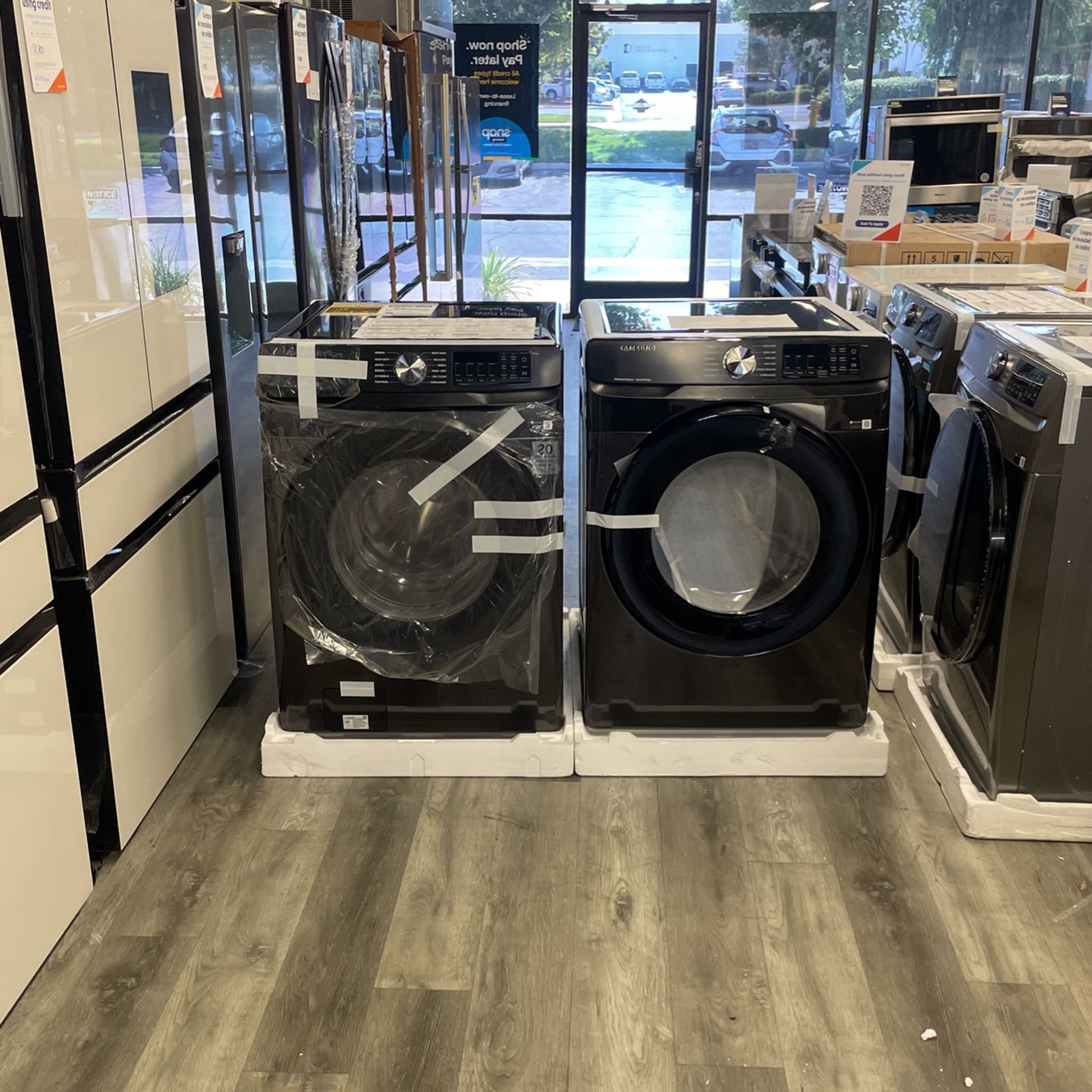 🙌2024 Samsung Front Load Washer 5.1 Cubic Ft. And Gas Dryer Laundry Set🙌 Fresh Out Of Box‼️