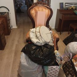 READ DESCRIPTION FREE MIXED CLOTHES/SHOES/MISC. MUST TAKE ALL