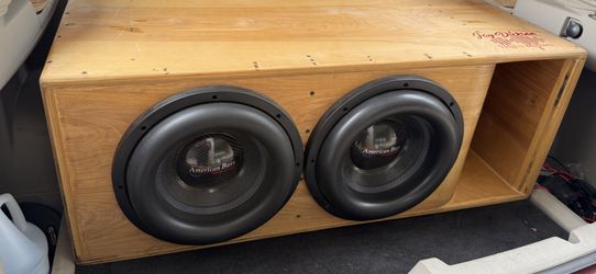 American Bass Xmaxxx 12’s D1 Coils