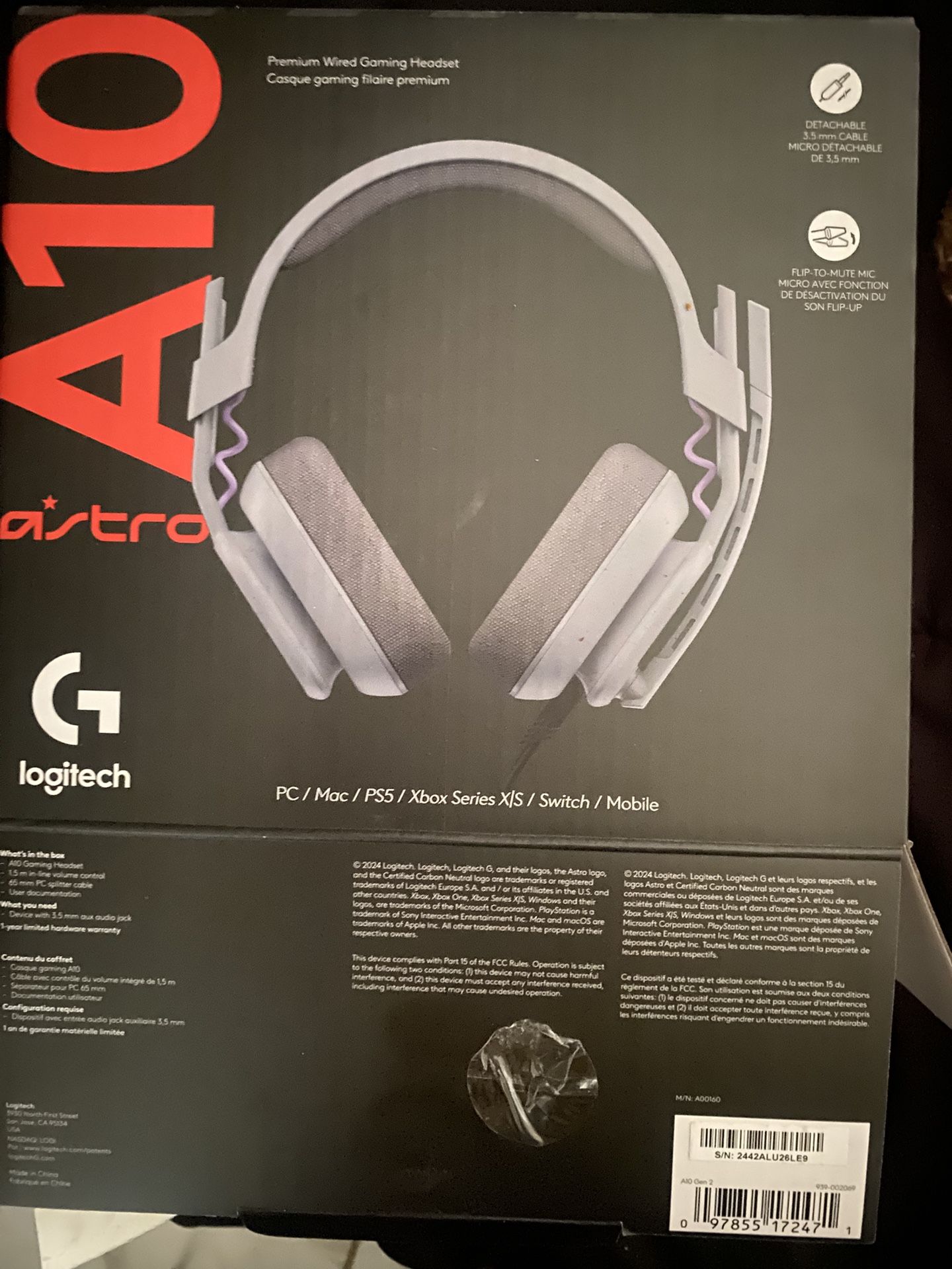 Astro A 10 Gaming Headset