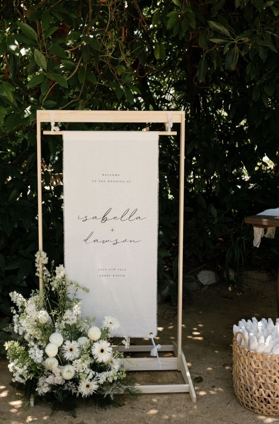 Linen Sign