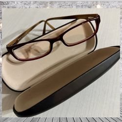 Versace Eyeglasses Frames Mod 3071 Italy Brown Burgundy Tint 51/17 135 w Case