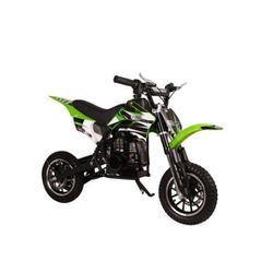 Kids Mini 50CC Gas Dirt Bike, 2 Stroke Ride on Bike with Off-Road Tire, Shocks, Pull Start, Oil Mixed Required, Support Up to 165lbs,Max Speed 20Mph, 