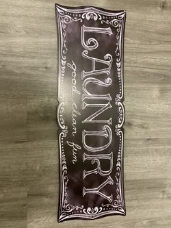 Laundry Sign 