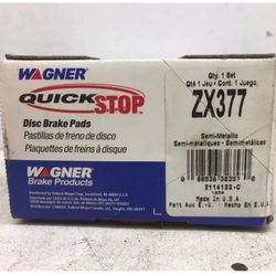 Disc Brake Pad Set-QuickStop Disc Brake Pad Wagner ZX377