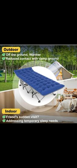 Foldidg Cots for Adults, with Mattress