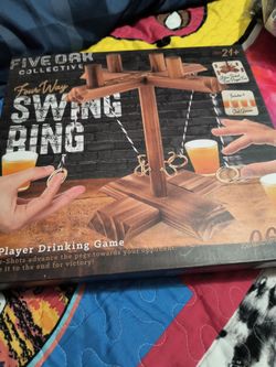 Five Oak Collective Four Way Swing Ring Drinking Game