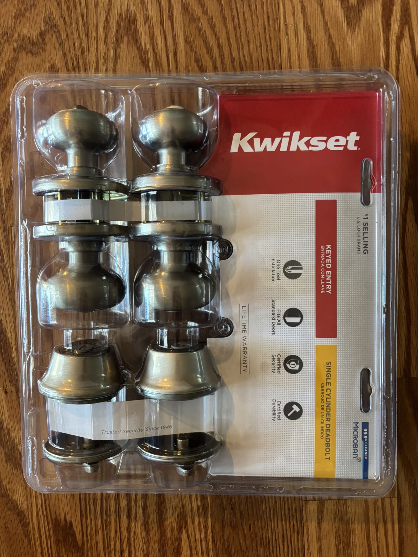 DOOR KNOBS/LOCKS - NEW