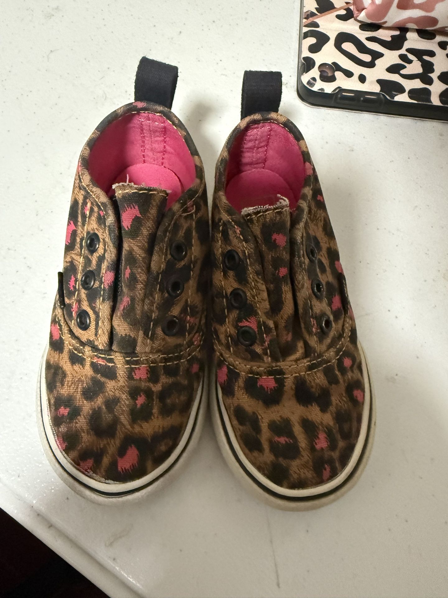 Leopard Toddler Vans