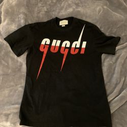 gucci shirt blade print large 