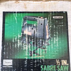 Vintage Sears Craftsman 1/2 in. Sabre Saw Model No. (contact info removed)5