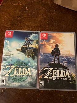 The Legend of Zelda: Tears of the Kingdom, Zelda: Breth Of The Wild– Nintendo Switch