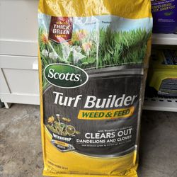 New Scotts Turf Builder Weed & Feed (16,000 sq ft)