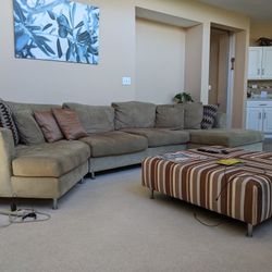 Sofa And Ottoman 