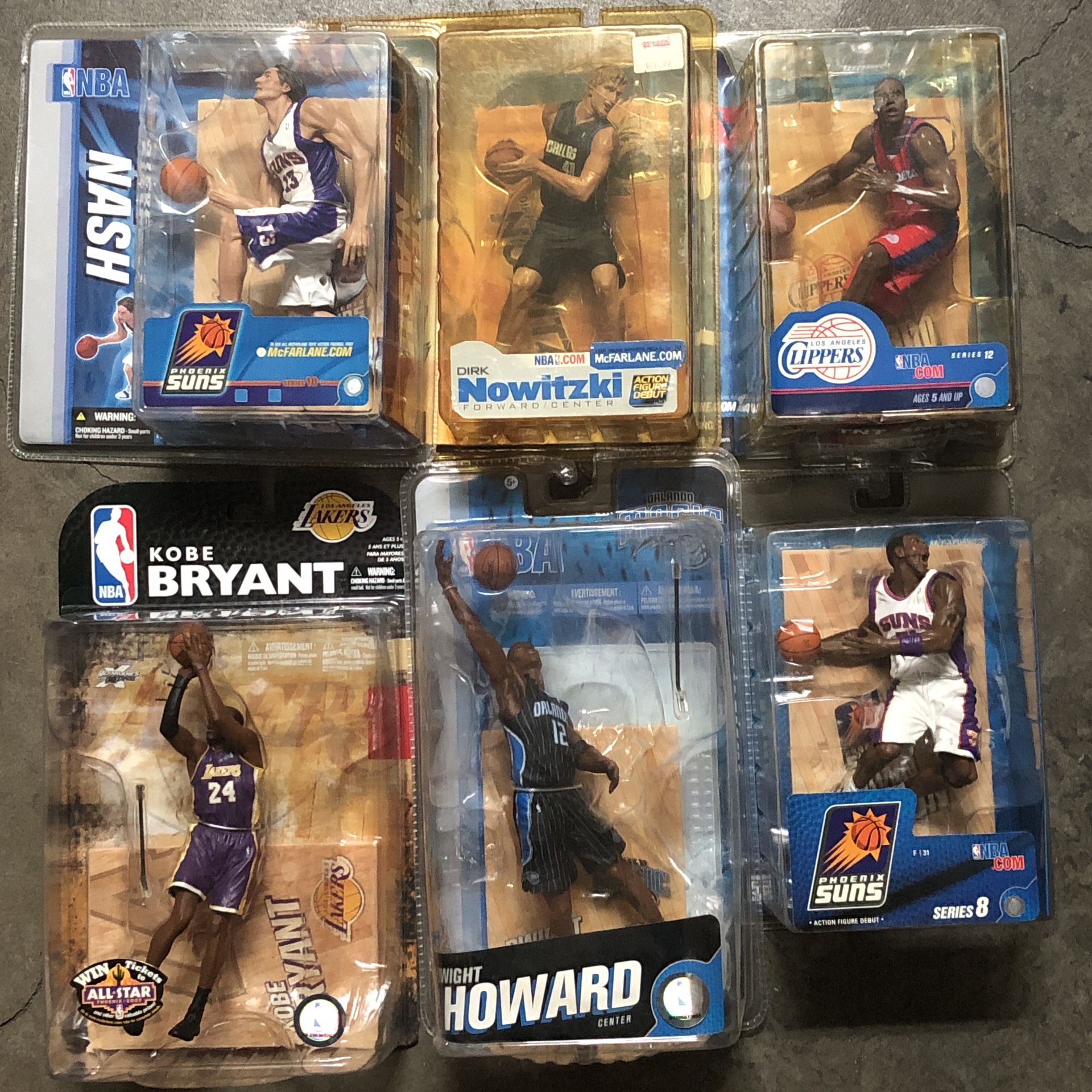 McFarlane NBA Basketball Figures 